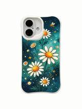 Cosmic Daisy Bee iPhone 16 Plus MagSafe Case - Aesthetic Floral PhoneCasing