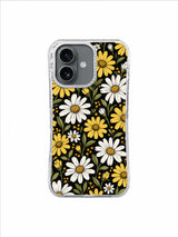 White Bloom Signal Art iPhone 17 MagSafe Case - Aesthetic Floral PhoneCasing