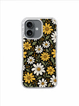 White Bloom Signal Art iPhone 17 MagSafe Case - Aesthetic Floral PhoneCasing