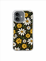 White Bloom Signal Art iPhone 17 MagSafe Case - Aesthetic Floral PhoneCasing