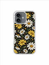 White Bloom Signal Art iPhone 17 MagSafe Case - Aesthetic Floral PhoneCasing