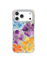Premium Candy Neon Polka Dot Garden Art Case for iPhone 17 Pro Max | Lila Marrow Artist Collab