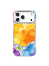 Premium Candy Neon Polka Dot Garden Art Case for iPhone 17 Pro Max | Lila Marrow Artist Collab
