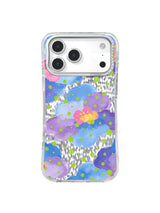 Premium Candy Neon Polka Dot Garden Art Case for iPhone 17 Pro Max | Lila Marrow Artist Collab