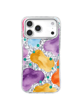 Premium Candy Neon Polka Dot Garden Art Case for iPhone 17 Pro Max | Lila Marrow Artist Collab