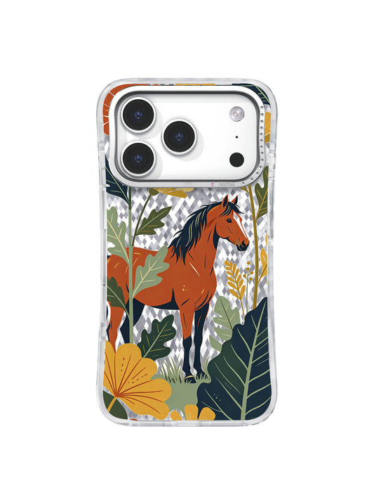 Prairie Horse Blossoms iPhone 17 Pro Case