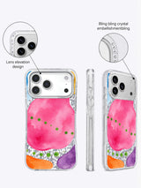 Morning Light Green Dot Orchard Art Case for iPhone 17 Pro Max | Lila Marrow Artist Collab
