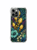 Golden Buds Secret Garden iPhone 13 Pro Max MagSafe Case - Aesthetic Floral