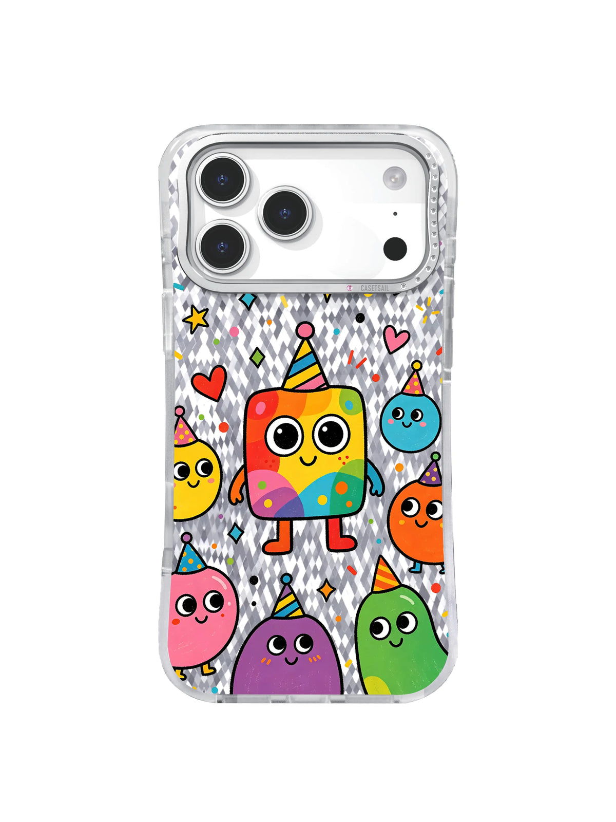 Dot Stillness pattern içeren iPhone 17 Pro Max kılıfı