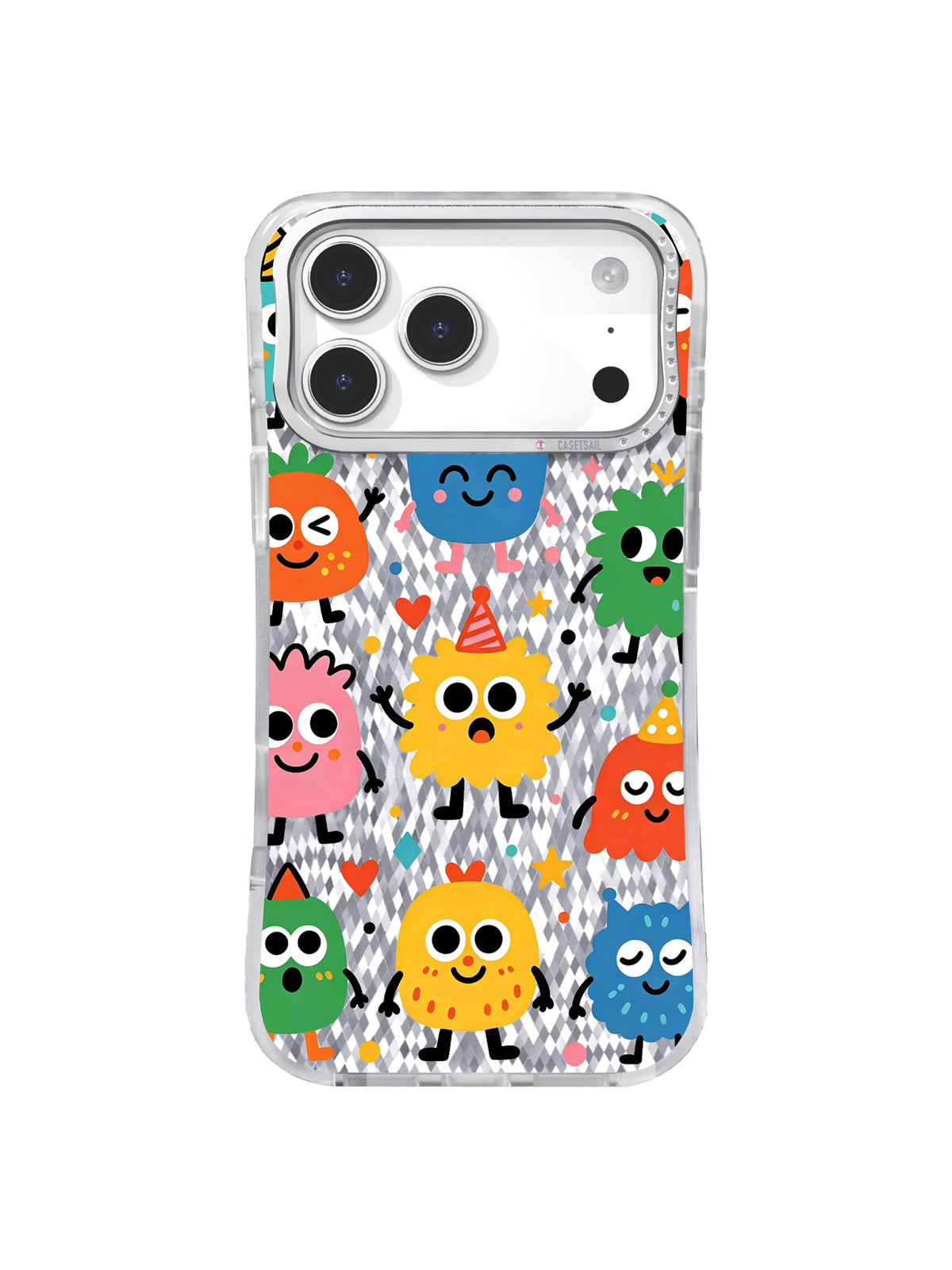 Imperfect Grace pattern on an iPhone 17 Pro Max case