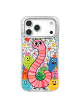 Crested Hush pattern on an iPhone 17 Pro Max case