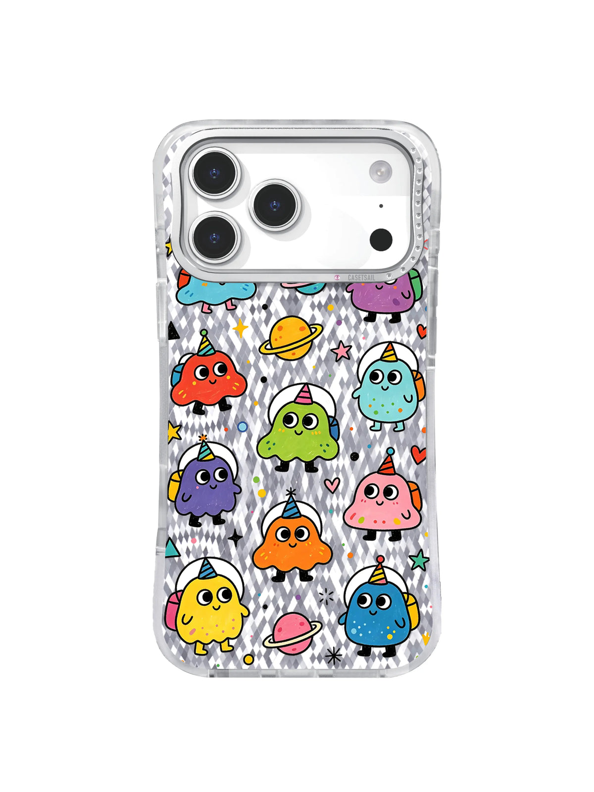 Void Belonging pattern içeren iPhone 17 Pro Max kılıfı