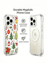 Christmas Ornament Garden: Rear case artwork beside a second rear product view.