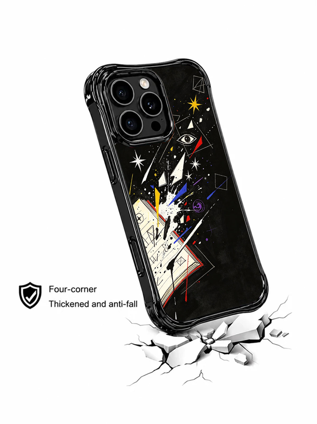 Secret Notebook study art phone case angle