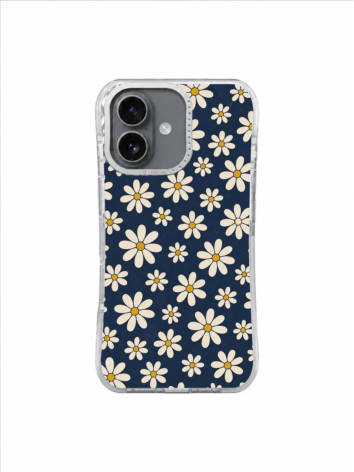 Midnight Bloom pattern içeren iPhone 17 kılıfı