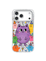 Muted Inner Joy pattern içeren iPhone 17 Pro Max kılıfı