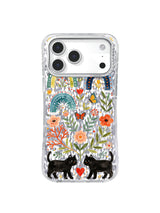 Unrushed Symmetrical Grace pattern on an iPhone 17 Pro case