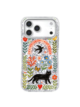 Mellow Winged Covenant pattern on an iPhone 17 Pro case