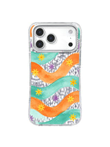 Coral Wind Chime Flower Field Art Case for iPhone 17 Pro Max | Lila Marrow Artist Collab