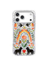 Soft Arc Liberation pattern on an iPhone 17 Pro case