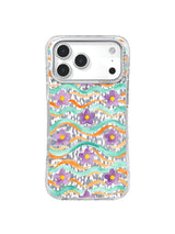 Coral Wind Chime Flower Field Art Case for iPhone 17 Pro Max | Lila Marrow Artist Collab