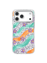 Coral Wind Chime Flower Field Art Case for iPhone 17 Pro Max | Lila Marrow Artist Collab