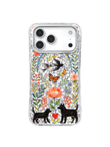 Pastel Boundless Drift pattern on an iPhone 17 Pro case