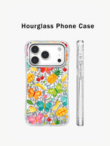 Butterfly Fruit Garden iPhone 17 Pro Case – Watercolor Art
