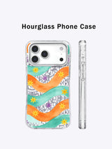 Coral Wind Chime Flower Field Art Case for iPhone 17 Pro Max | Lila Marrow Artist Collab