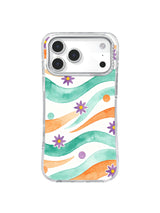 Coral Wind Chime Flower Field Art Case for iPhone 17 Pro Max | Lila Marrow Artist Collab