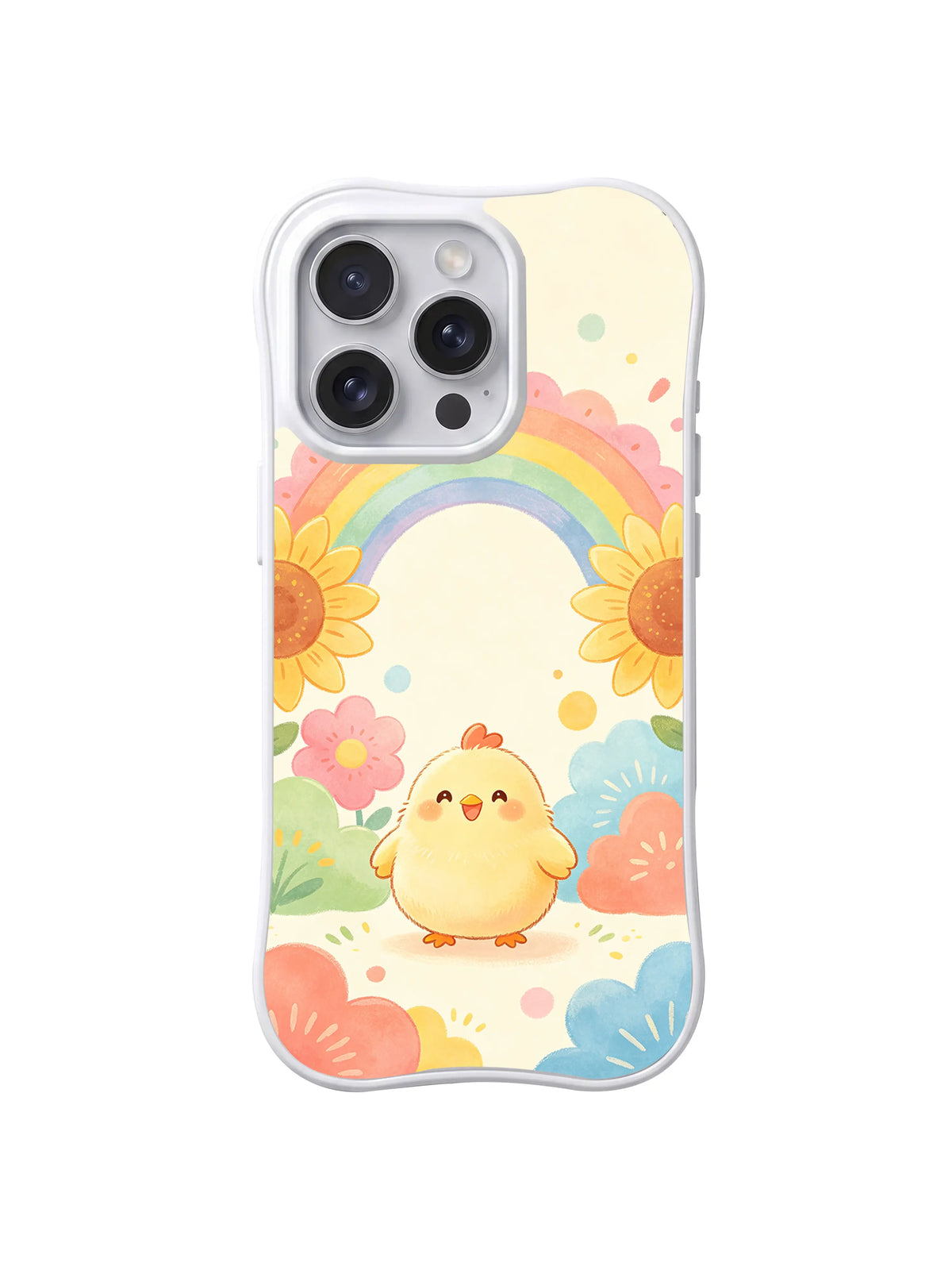 Bloom Meadow Chick pattern iPhone 14 Pro case