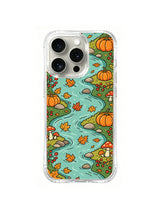 Pumpkin Creek Bend pattern iPhone 14 Pro case