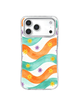 Coral Wind Chime Flower Field Art Case for iPhone 17 Pro Max | Lila Marrow Artist Collab