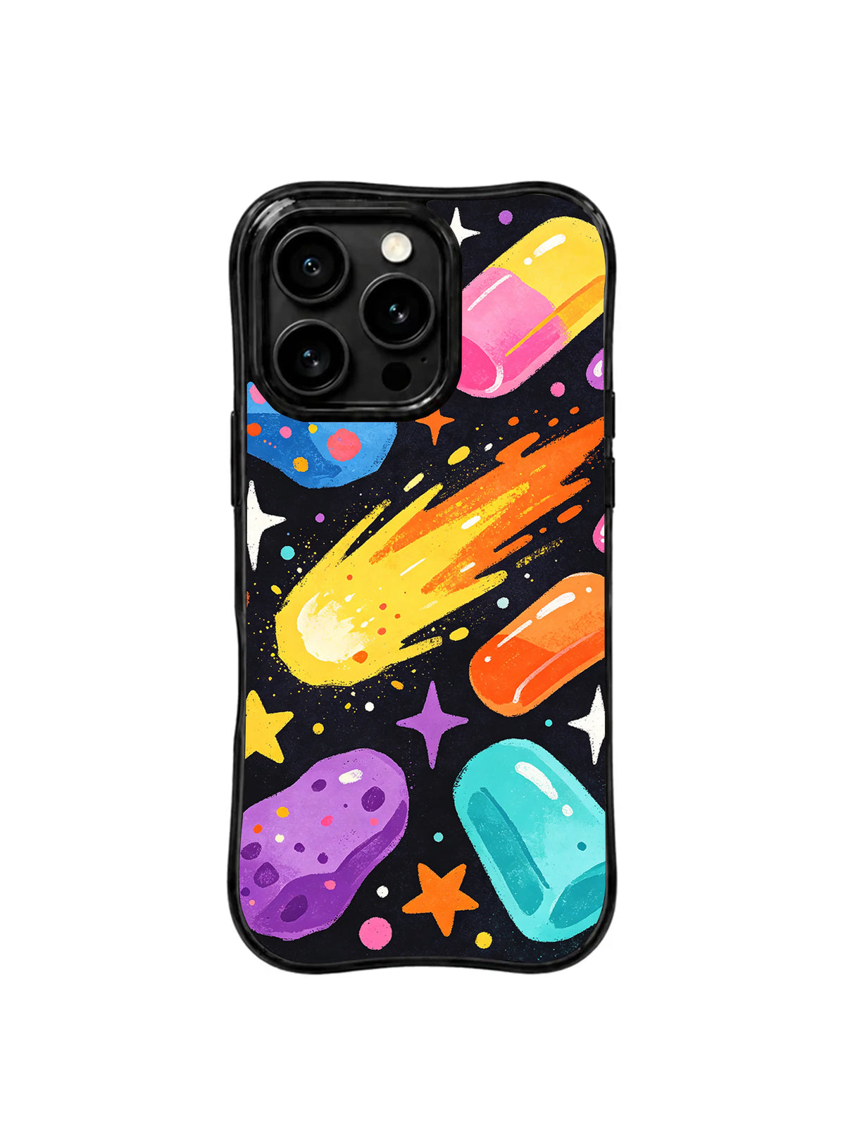 Cosmic Candy Rocks cute case pattern