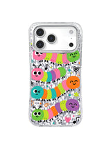 Segmented Melody pattern on an iPhone 17 Pro Max case