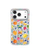 Butterfly Fruit Garden iPhone 17 Pro Case – Watercolor Art