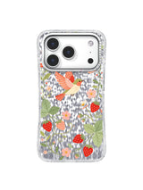 Strawberry Bird Song iPhone 17 Pro Case