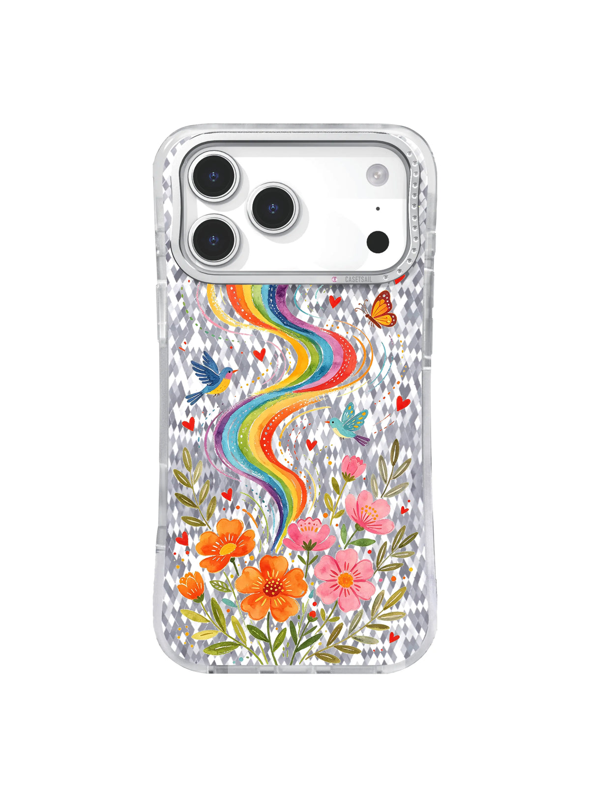 Swirl Margin pattern içeren iPhone 17 Pro kılıfı