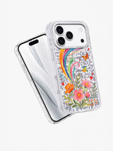 Gökkuşağı Fırıldak Rüzgâr Bahçesi görseli galeri görünümü 2 içeren iPhone 17 Pro kılıfı