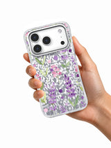 Lavender Berry Afternoon iPhone 17 Pro Case – Floral Art