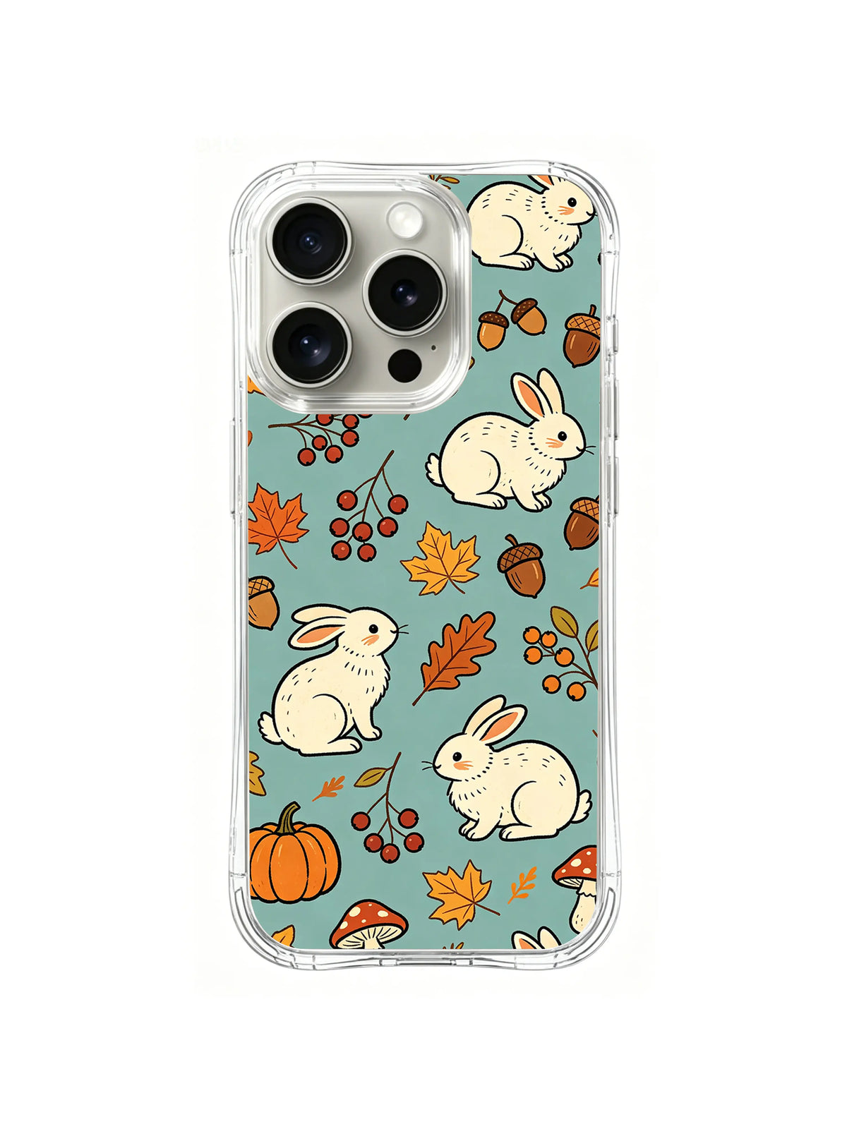 White Rabbit Berry Grove pattern iPhone 14 Pro case