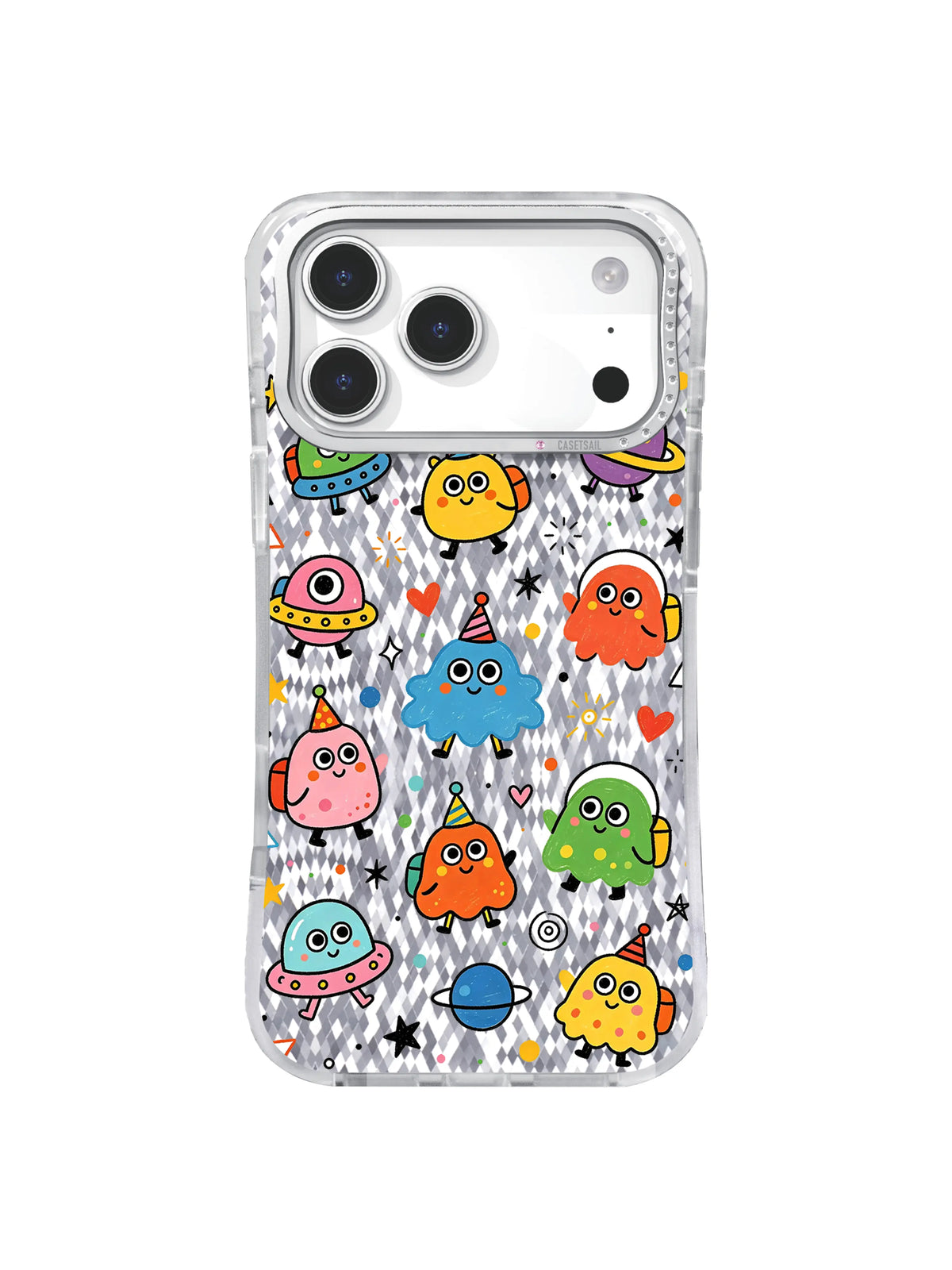 Soft Odyssey pattern içeren iPhone 17 Pro Max kılıfı