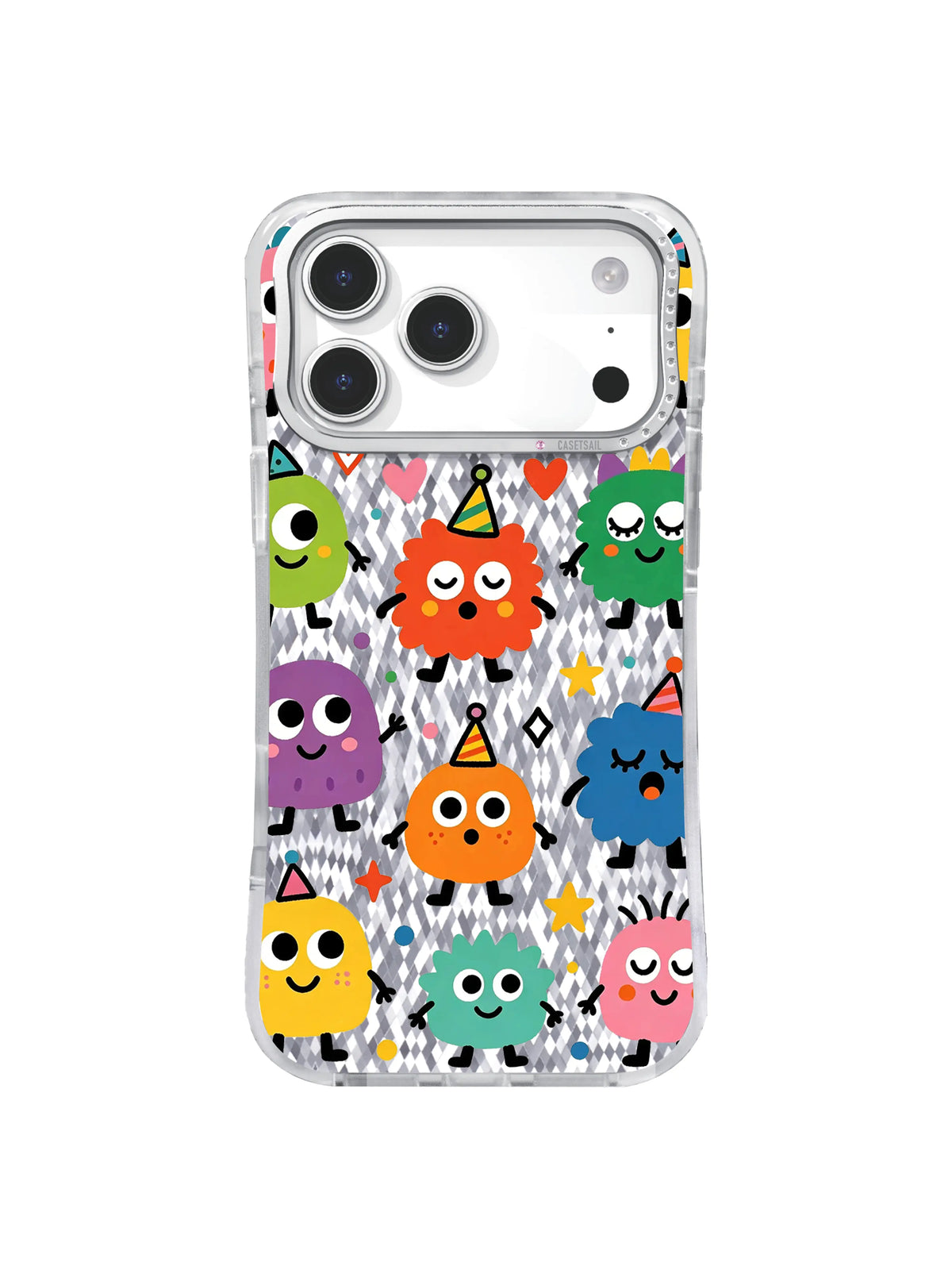Soft Outline Tempo pattern on an iPhone 17 Pro Max case