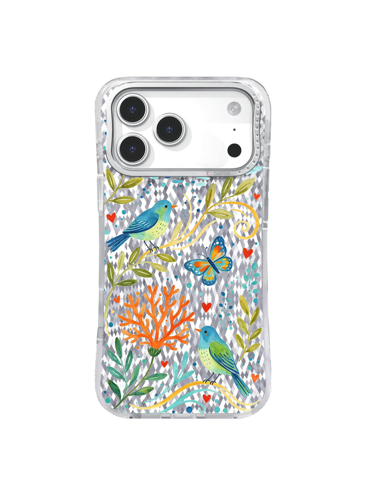 Mutual Equanimity pattern içeren iPhone 17 Pro kılıfı