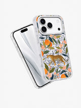 Citrus Leopard Bloom iPhone 17 Pro Case