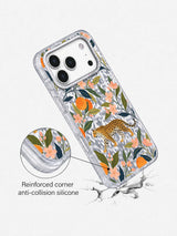 Citrus Leopard Bloom iPhone 17 Pro Case