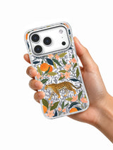 Citrus Leopard Bloom iPhone 17 Pro Case