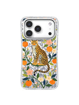 Citrus Leopard Bloom iPhone 17 Pro Case