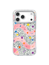Cloud Berry Track Experiment Book Art Case for iPhone 17 Pro Max | Lila Marrow Artist Collab