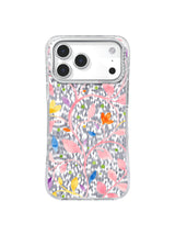 Cloud Berry Track Experiment Book Art Case for iPhone 17 Pro Max | Lila Marrow Artist Collab